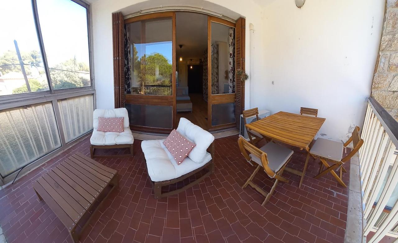 לה סיין סור-מר Loft Climatise "La Pinede", 50 M2, Tres Calme, 5 Mn A Pied Des Plages, Lit King Size מראה חיצוני תמונה